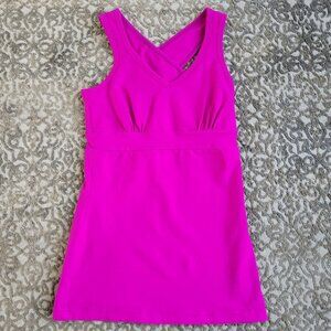 Hard Tail Open Back Support Tank Top XS